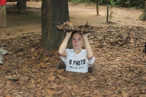 Explore Cu Chi Tunnels Half day tour