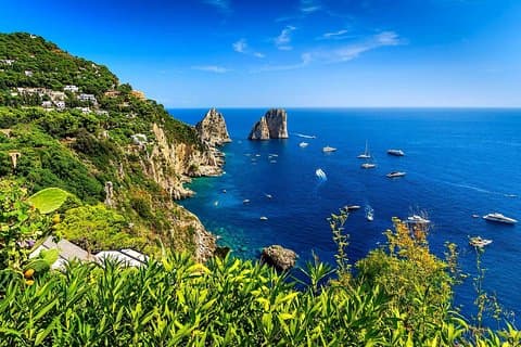 Von Sorrent/Nerano : Gemeinsame Tour Capri (9 : 15 Uhr Bootsabfahrt)