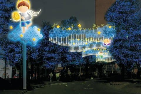 Combo Tour: Ziplines Adventure en Christmas Lights Tour van Medellin