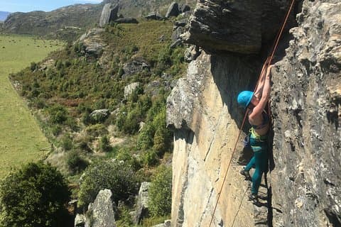 Introduktion til Wanaka Rock Climbing - Full Day