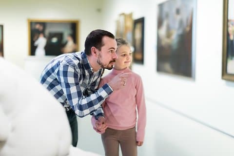 London: Family and Children Tour van de National Art Gallery