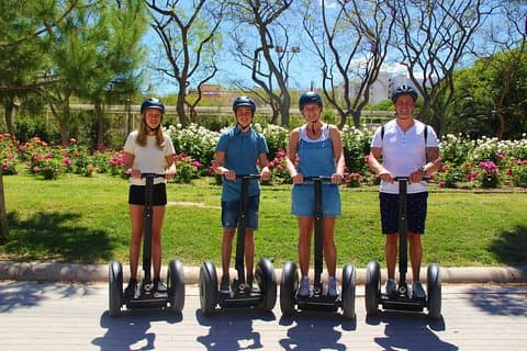 Tour privato in segway di Valencia 3 Parchi.