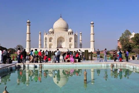 Soluppgång Taj Mahal och Agra Fort Private Tour från Delhi