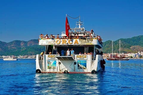 Cruzeiro Dalyan: Praia de Iztuzu, Cruzeiro no Rio e Banho de Lama de Marmaris e Icmeler