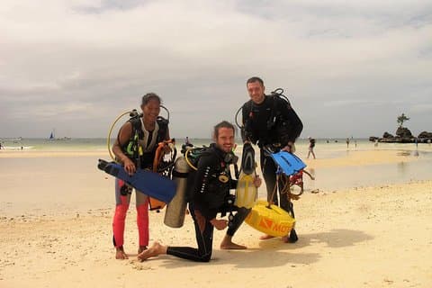 WaterColors - Certification Open Water Diver à Boracay