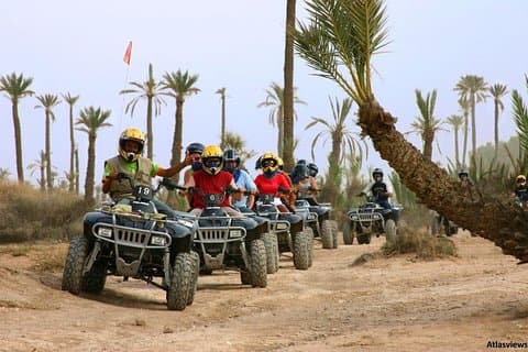 Sunset Tours: passeio de quadriciclo e camelo no deserto de Agafay