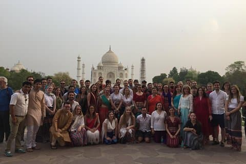 Taj Mahal Tour med Mathura & Virndavan