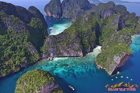 Phi Phi Tour ab Krabi , Halbprivat nur 12 Gäste, Ganztags