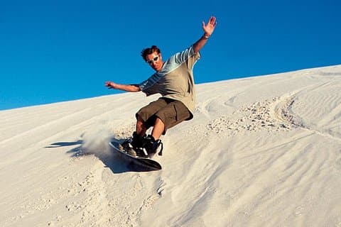 Sandboarding