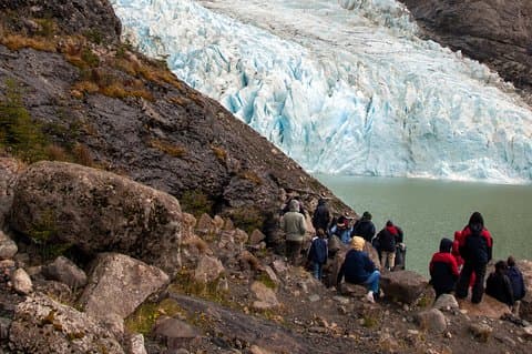Balmaceda og Serrano gletsjere Sightseeing Cruise fra Puerto Natales
