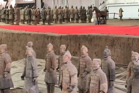 Xi'an Day Trip of Terracotta Warriors, City Wall, Big Wild Goose Pagoda