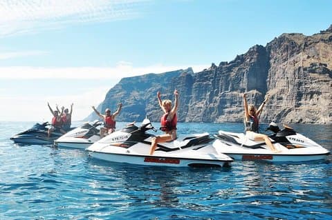 Safari in moto d'acqua a sud di Tenerife
