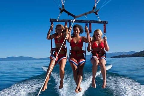 Parasailing del South Lake Tahoe