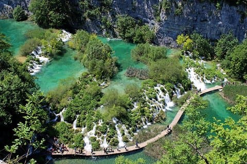 Helt privat Plitvice Lakes-tur från Zagreb