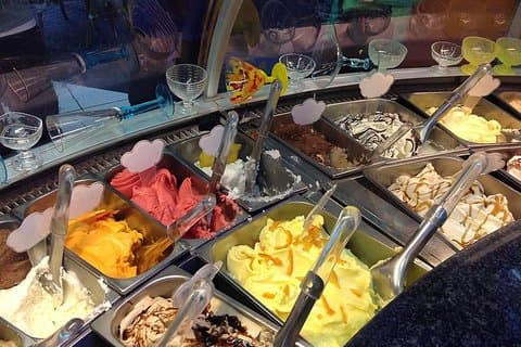 Spettacolo di gelati