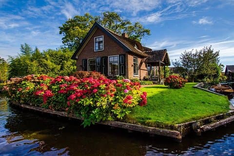 Gita guidata di un giorno a Giethoorn da Amsterdam