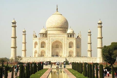 Tour el mismo día en Taj Mahal en coche