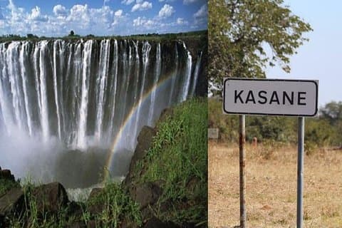 Victoria Falls zu Kasane Straße Transfers