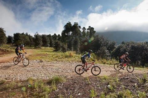 Route of the Mills Mountain Bike Tour