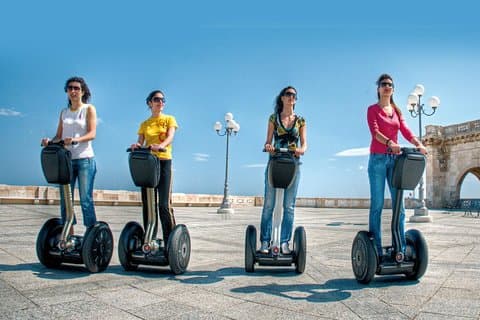 Recorrido en Segway de Cagliari