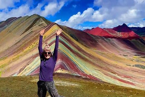 Rainbow Mountain - heldagstur