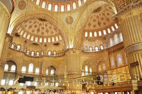 Istanbuls bysantinska och ottomanska turen: Hagia Sophia, Topkapipalatset, Blå moskén och Grand Bazaar