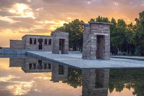 Visite au coucher du soleil en vélo électrique à Madrid