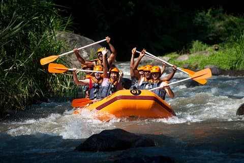 Ubud Tour og Bali White Water Rafting
