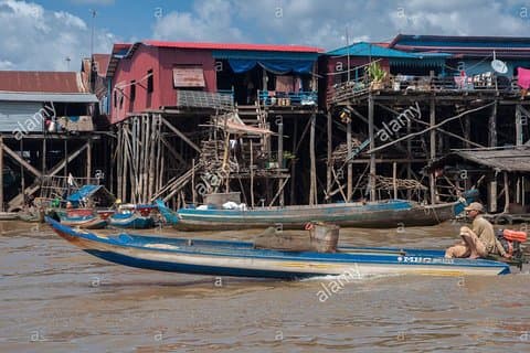 Tour privado de medio día por el pueblo flotante de Kompong Khleang