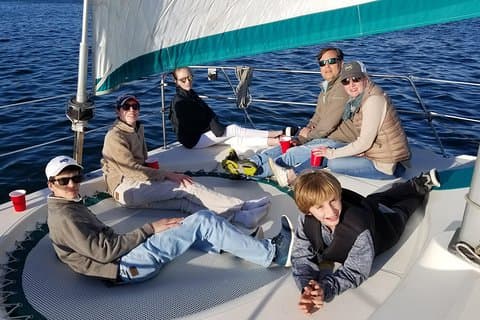 Catamaran Sejlskibe på San Diego Bay for op til 6 gæster