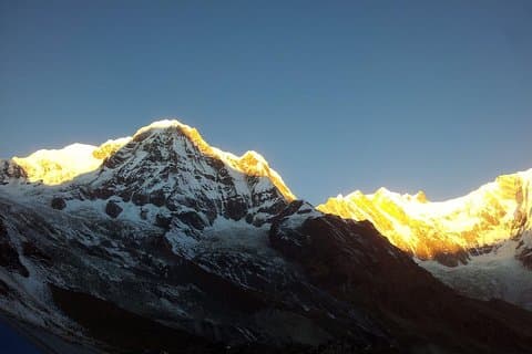 Tre giorni di trekking al campo base di Annapurna