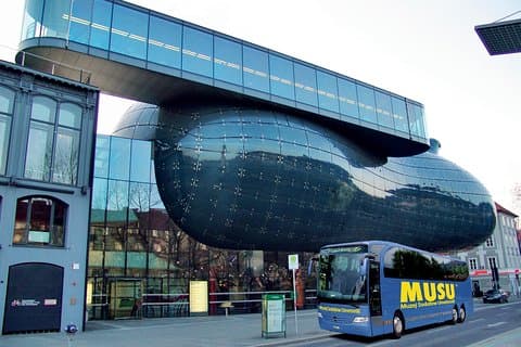 Entrébiljett till Kunsthaus Graz Museum