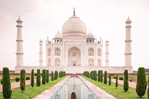 Private Taj Mahal og Agra Day Trip fra Delhi med super rask tog