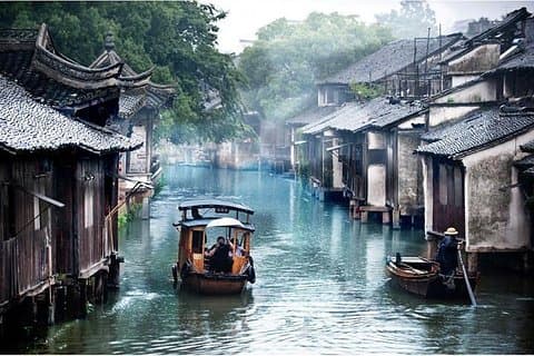 Wuzhen Water Town Delight Tour met lunchervaring aan de rivier