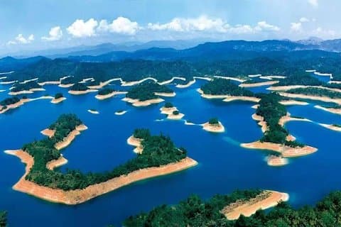 Privat dagstur till Thousand Islands Lake (Qiao Dao Lake) från Hangzhou