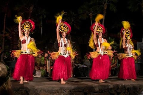Oahu: Entrada do chefe Luau