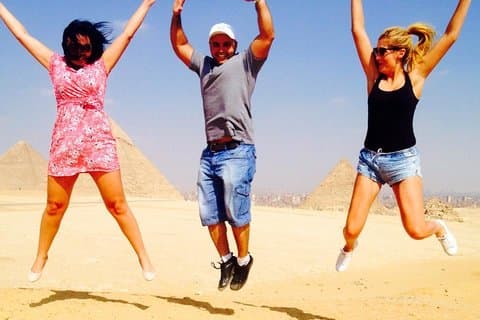 Dagstur til Giza-pyramidene, den store sfinksen, egyptisk museum og Khan El Khalili