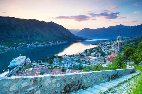 Perast, Baai van Kotor, Kotor, Zeeparels van de kust van Montenegro