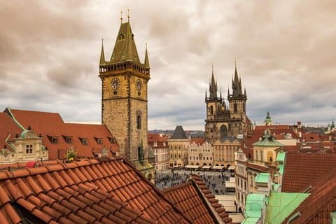Praga panorâmica