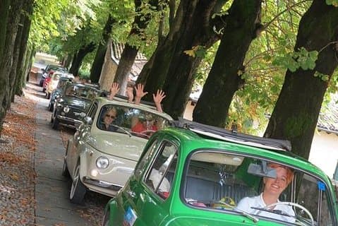 Self-Drive Vintage Fiat 500 Tour: Gourmetlunch och vinprovning