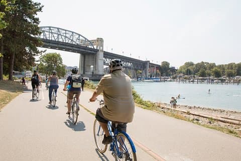 Vancouver Noleggio Bici o Ebike - Mappa Autonoma fornita