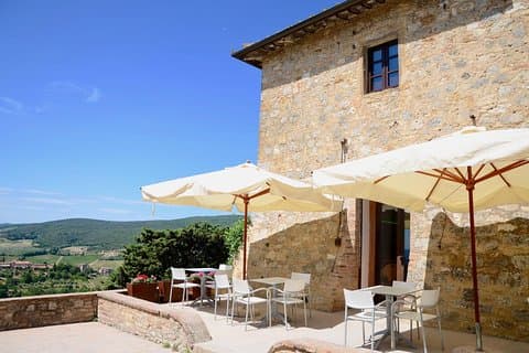 Privat dagstur till Siena och San Gimignano från Rom