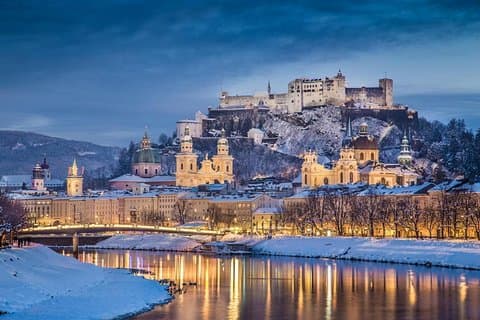 Salzburg julemarkedagstur fra Wien