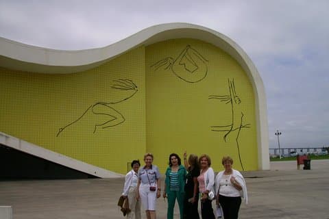 Rute for Oscar Niemeyer i Rio
