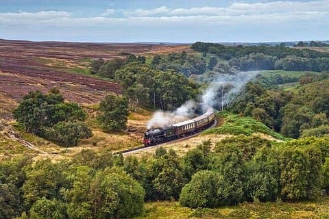Excursion d'une journée à Moors, Whitby et The Yorkshire Steam Railway au départ de York