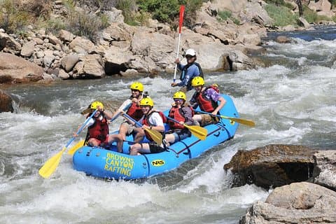Browns Canyon Rafting Dia Inteiro