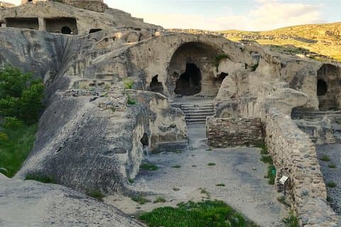 Cidades antigas da Geórgia Mtskheta-Jvari-Gori-Uflitsikhe
