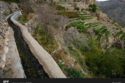 Jebal Akhdar und Nizwa cool und grün