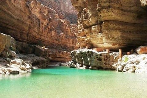 Wadi Shab Coastal Trekking