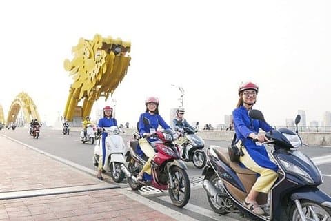 Da Nang City Tour Motorbike/Scooter & Sightseeing By Lady Rider